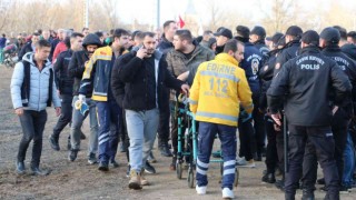 Edirnede amatör ligde ortalık savaş alanına döndü