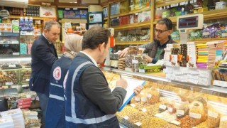 Edirnedeki kuru yemişçilerde yılbaşı öncesi denetim yapıldı