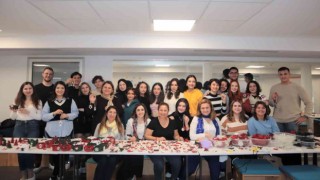 Eğitime destek için keçe atölyesinde buluştular