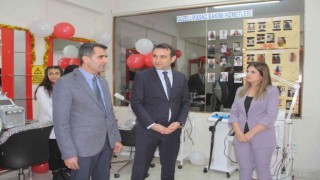 Elazığda bir lisede modern saç bakım ve cilt bakımı hizmetleri bölümü açıldı