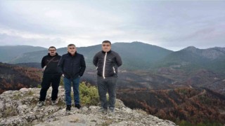 Emet Küreci köyünde yangın sonrası çalışmalar sürüyor