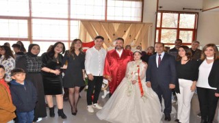 Engelli kızların gelinlik hayali gerçek oldu
