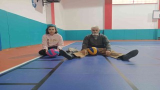 Engelli torunu için 74 yaşında sahaya indi, izleyenleri hayran bıraktı