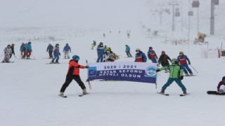 Erciyeste sezona kar engeli