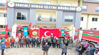 Erdemli Orman İşletme Müdürlüğüne araç desteği