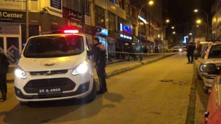 Erzurumda iş yerine silahlı saldırı: 1 yaralı