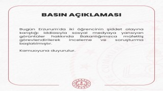 Erzurumda şiddet olayında gözaltına alınan öğrenciler serbest bırakıldı; Milli Eğitim Bakanlığı soruşturma başlattı