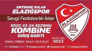 ES Elazığspordan kombine bilet kampanyası