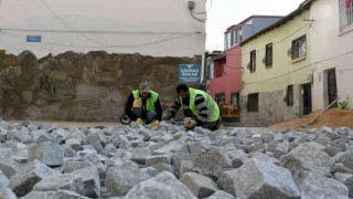 Eski Kuşadasının tarihi dokusu sağlıklı alt yapı ile buluşuyor