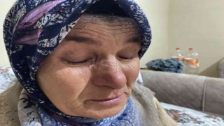 Evi sular altında kalan yaşlı teyze göz yaşlarına hakim olamadı