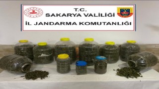 Evinden 12 kilo esrar çıkan şüpheli gözaltına alındı