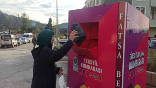 Fatsada giysi atıkları geri dönüşüme kazandırılacak