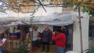 Fethiye Kaymakamı Karaman, sel mağdurlarını yalnız bırakmadı