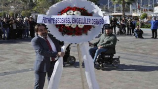 Fethiyede, 3 Aralık Dünya Engelliler Gününde tören düzenlendi