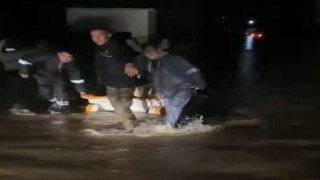 Fethiyede sağanak yağmur etkili oldu