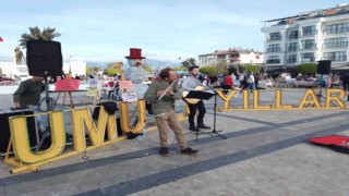Fethiyede yeni yıl pazarı kuruldu