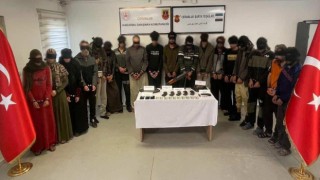 Gaziantep jandarması Suriyede 18 DEAŞlı ve PKKlı teröristi yakaladı