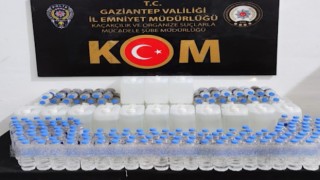 Gaziantepte 84 litre sahte dökme alkol ele geçirildi