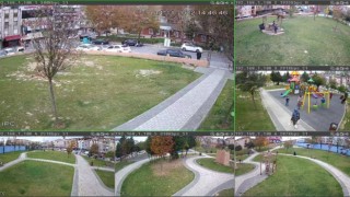 Gaziosmanpaşada parklar 24 saat boyunca izleniyor