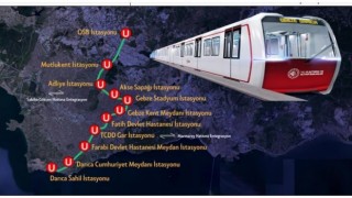 Gebze OSB-Darıca Sahil Metro Hattında tünel kazıları rekor sürede tamamlandı
