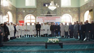Gedizde hafızlık icazet merasimi