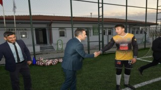 Gençlik ve Spor İl Müdürü Ercan Beylikovada incelemelerde bulundu