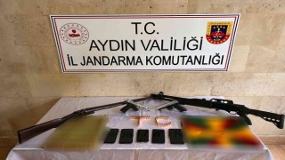 Germencikte silah kaçakçılığı operasyonu