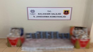 Gönende kaçak sigara operasyonu