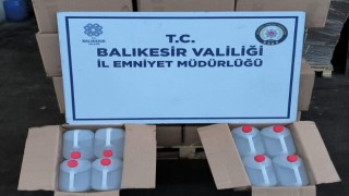 Gönende sahte içki operasyonu