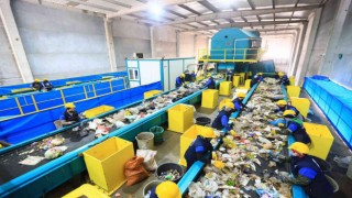Günde 180 ton evsel atık ayrıştırılıyor