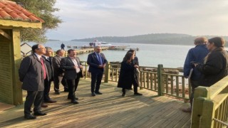 Güney Kore Büyükelçisi Lee, dünyaca ünlü Sedir Adasını gezdi