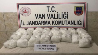 Gürpınarda 52 kilo 782 gram metamfetamin ele geçirildi