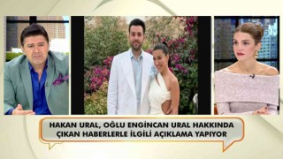 Hakan Uraldan oğlu Engincan ve Merve Kayanın ayrılık haberlerine yanıt