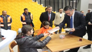 Halfetide ilk millet kıraathanesi açıldı