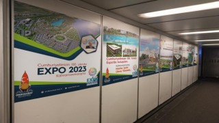 Havalimanlarına EXPO 2023 Onikişubat ve Kahramanmaraş afişleri asıldı