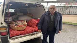 Hırsızlar yaşlı vatandaşın pazarda satmak için krediyle aldığı cevizlerini çaldı