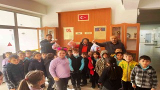 Hisarcık Atatürk İlkokulundan “Sıfır Atık” projesine destek