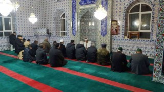 Hisarcık Şeyhçakır köyünde sabah namazı buluşması
