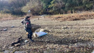 İçme suyu havzası olan Terkos Gölünde kaçak avcılık yapanlar suç üstü yakalandı