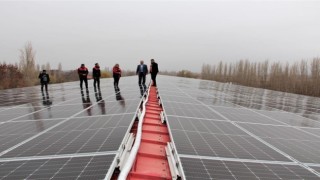 Iğdırda ‘Güneş Enerji Santrali Projesi tamamlandı