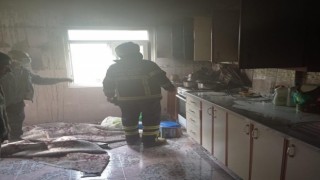 Adıyaman’da İkamet yangınında 1 kişi dumandan zehirlendi