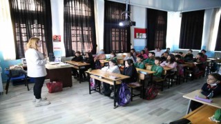 İlkokul öğrencilerine sıfır atık ve çevre eğitimi verildi