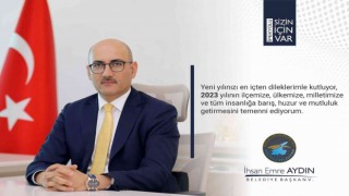 İpekyolu Kaymakamı ve Belediye Başkan Vekili İhsan Emre Aydının yeni yıl mesajı
