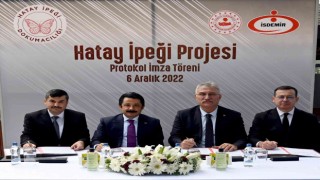 İsdemir, Hatay İpeğinin yaygınlaştırılmasına destek veriyor