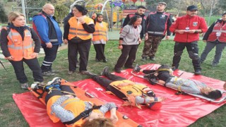 İstanbulda afet gönüllülerine eğitim verildi