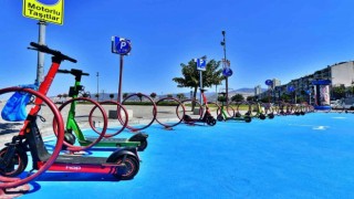 İzmirde elektrikli scooter için hız sınırı