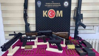 İzmirde ruhsatsız silah operasyonu