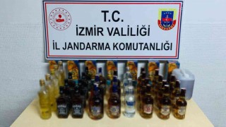 İzmirde yılbaşı öncesi sahte ve kaçak alkol operasyonu