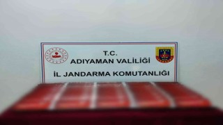 Jandarma 400 paket kaçak sigara ele geçirdi