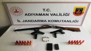Jandarma ekiplerinden silah operasyonu